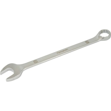 Dynamic Tools 30mm 12 Point Combination Wrench, Mirror Chrome Finish D074130